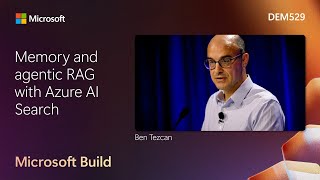 Memory and agentic RAG with Azure AI Search | DEM529