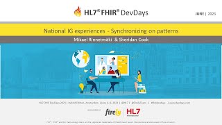 Rinnetmäki & Cook - National IG experiences - Synchronizing on patterns | DevDays 2023 Amsterdam