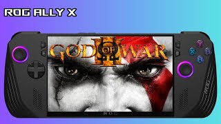 Asus Rog Ally X: God of War 3 RPCS3 Gameplay Ps3 Emulation