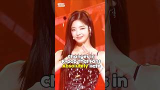 Changes in K-pop That Fans Absolutely Hate #kpop #shorts #fyp #aespa