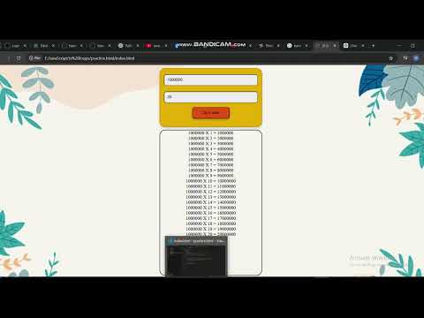 JavaScript Table Calculator Build an Interactive Multiplication Table with HTML, CSS, and JavaScript