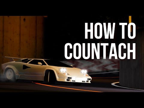 How to Countach (Midnight Racing: Tokyo Roblox)