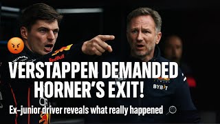 VERSTAPPEN DEMANDED HORNER'S EXIT? FORMER INSIDER DROPS BOMBSHELL | F1 News