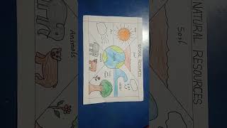 NATURAL RESOURCES || Natural resources project idea for kids