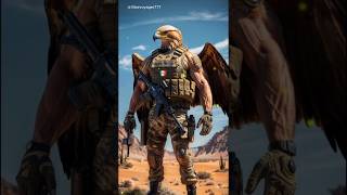 Soldier Beasts: Fusion 🦅 Animals x Soldiers Hybrids ⚔️ #shortvideo
