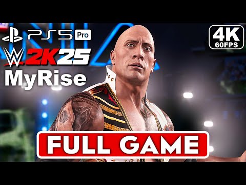 WWE 2K25 MyRise Gameplay Walkthrough FULL GAME [4K 60FPS PS5 PRO] - No Commentary