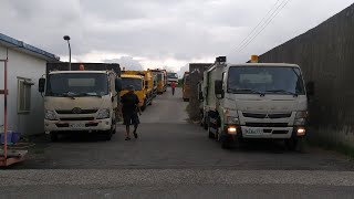 144 雲林縣元長鄉清潔隊垃圾車及回收車出勤實錄