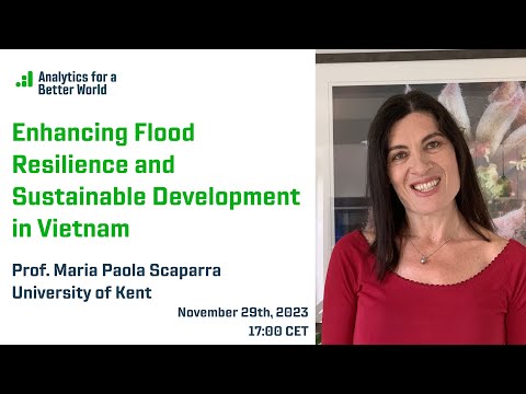 Research Meetup with Maria Paola Scaparra: Enhancing Flood Resilience and Sustainable Development