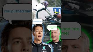 Whose fault was it?(George and Bottas crashed in Imola GP)#f1 #formula1 #formulaone