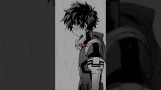 Sad Deku edit!!! #mha #mhaedit #mhacommunity #sadsong