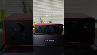 Focusrite Scarlett Solo 4th Gen @FocusriteTV #focusrite #iphone15pro