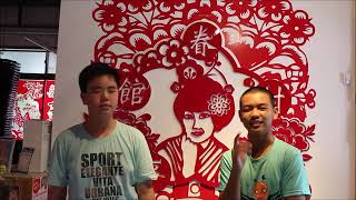 回龜眷村學生創作相聲影片