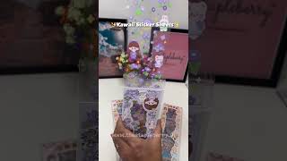 ✨Kawaii Sticker Sheets✨/Subscribe to my channel for more videos 🤗💓