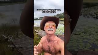 Uncle Pappy served and nope no shirt no slides needed