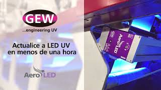 GEW Upgrade to UV LED in under an hour - Spanish