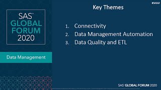 What's New in SAS Data Management