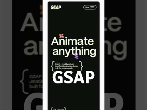 3 JavaScript libraries to create modern animated websites | 2023