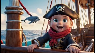 Pirate Ship Sails the Sea + More Nursery Rhymes & Kids Songs