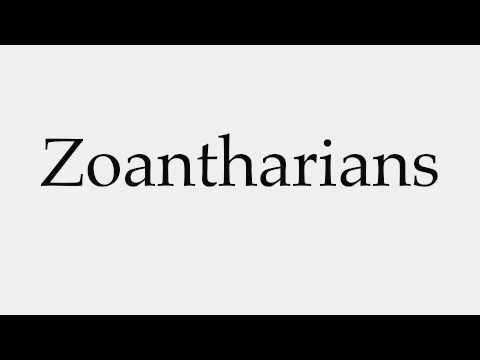 How to Pronounce Zoantharians