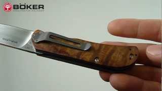 Böker Plus Exskelibur II Maple Burl