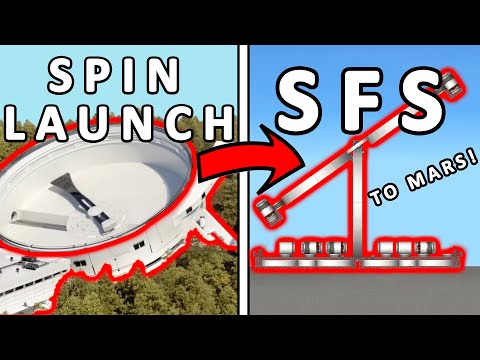 I Made The BEST SPIN LAUNCHER In Spaceflight Simulator - SFS