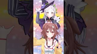 【塩んぱんMMDホロライブ】紫咲シオンと戌神ころねのあくあ色ぱれっと！！#shorts #戌神ころね#紫咲シオン#vtuber #hololive#ホロライブ#mmd