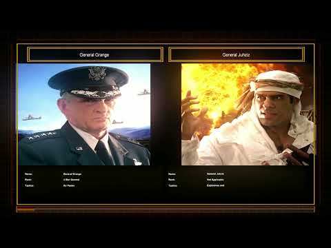 CnC Generals ZH Shockwave - AIrForce General Vs Demolitions General Challenge