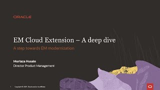 Enterprise Manager Cloud Extension: A Deep Dive