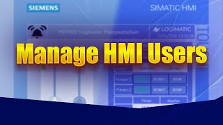 How to Import and Export Users in Siemens HMI