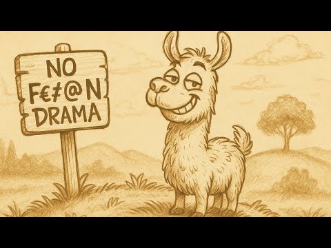Das Leben im Moment als "No-Drama-Lamma" 🦙