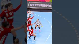😱 When Assist Becomes Art 🖼️ #håndbold #handball #ehfeuro2024