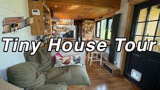 Tiny HOUSE on a Budget! Off Grid Family Home