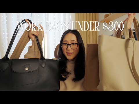 Work Bags Under $300 | cuyana, longchamp, lecc project + more!