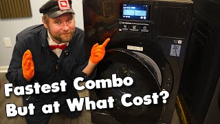 The FASTEST WASHER DRYER EVER!? But whats the catch? Bespoke AI Laundry Vented Combo Review