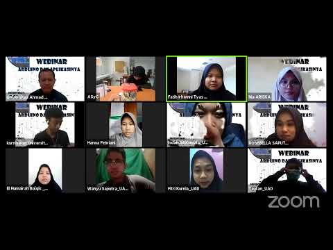 FISIKA : Webinar Arduino & aplikasinya
