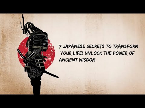 Unlocking the Power of Japanese Wisdom: 7 Eye-Opening Concepts to Transform Your Life