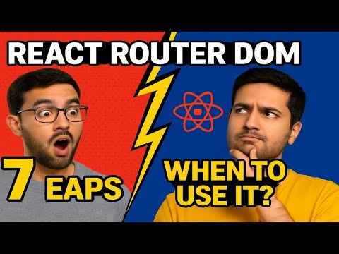 React Router Tutorial for Beginners 🔥 | Why Routing is Important + Full Coding Example (2025)