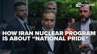 Iran foreign minister says keeping nuclear program is about 'national pride'