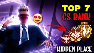 Bermuda Map: The 7 Hidden place cs rank 2025 🔥 #freefire