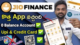 Jio finance app 2024 | jio finance account opening | jio finance upi setup | jio fiance app telugu