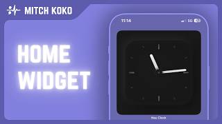 🕥📱 Neumorphic Clock • Home Screen Widgets