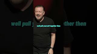 Ricky Gervais tells a woke joke - Armageddon (2023)