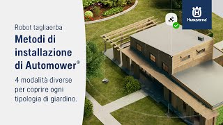 Modalità di Installazione dei Robot Tagliaerba Automower® | Husqvarna IT