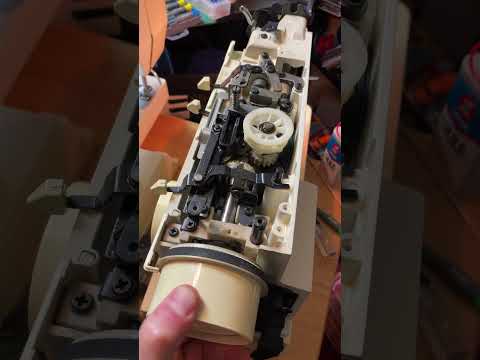 Singer 5805C running slow, motor runs fine, but shaft does not rotate freely by hand.