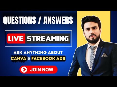 🔴 Q & A Session | Ask Anything about Facebook Ads andCanva Designing | Muhammad Hamza Khan