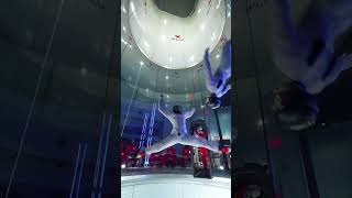 How many spins did you count? 🌪️ #spins #ifly #indoorskydiving #dance