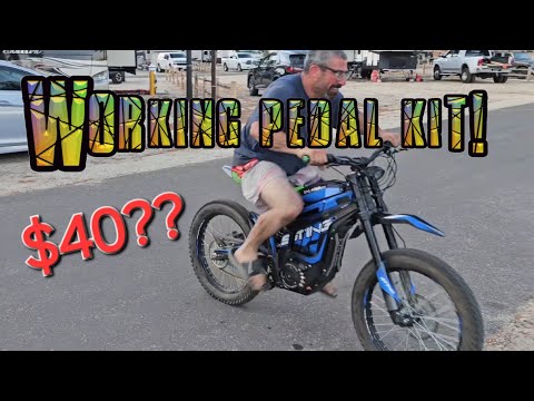 DIRT CHEAP TALARIA PEDAL KIT!