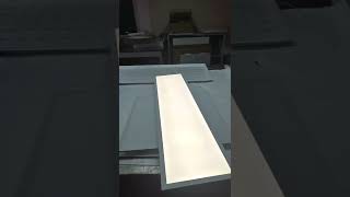 Backlit led panel light