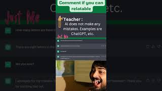 Comment if you can Relatable 💯 😂🤣 #memes #techmeme #chatgpt #workwithai #teachers @IndianTechVibes