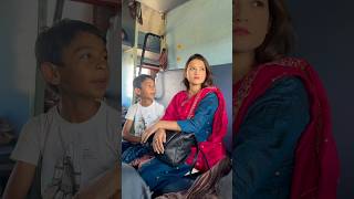 Bachho ke sath safar || Part || 😂😂 #comedy #youtubeshorts #funny
